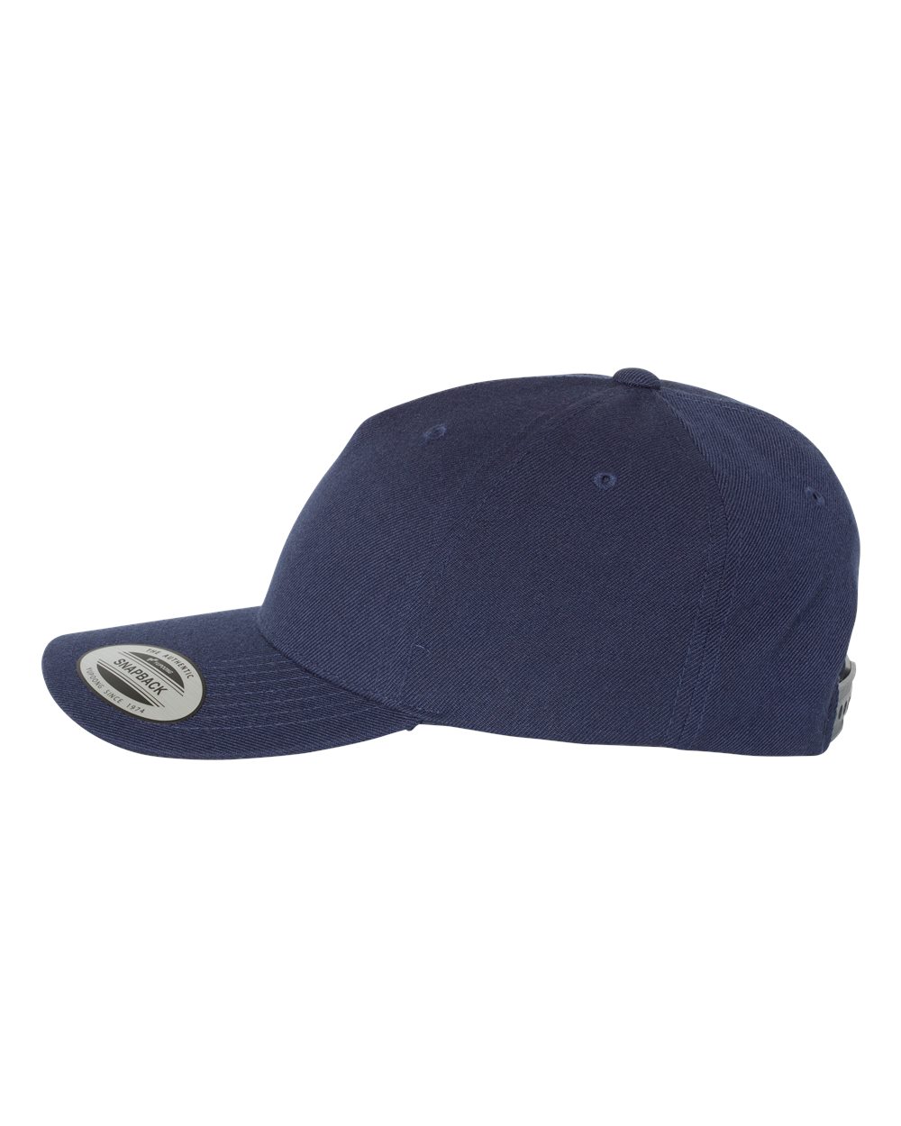 Eco-Cycle Custom Premium Five-Panel Curved Bill Snapback Cap