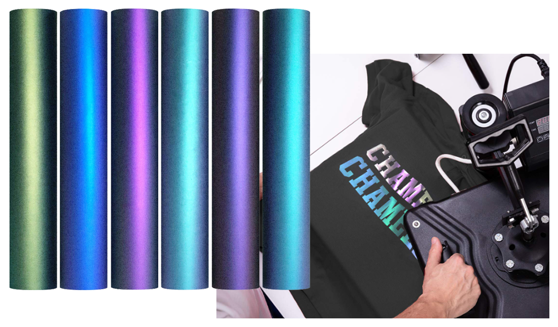 Specialty Themed Vinyl for Custom Apparel Design